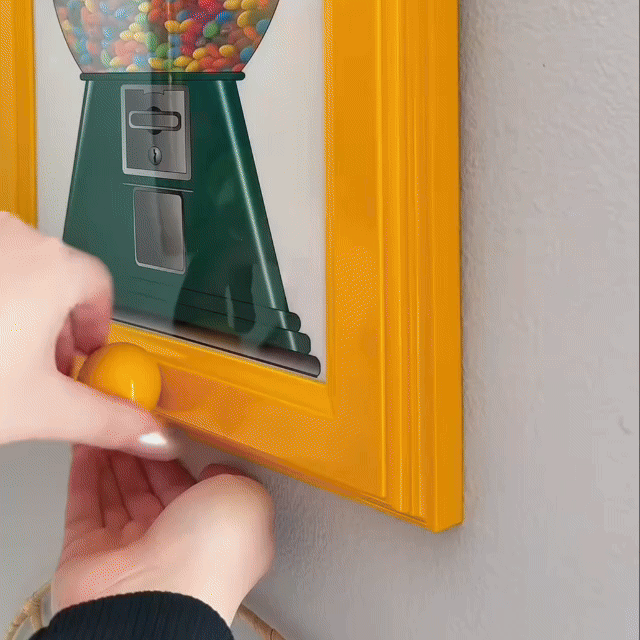 TreatFrame – The Picture Frame That Dispenses Candy